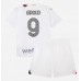 AC Milan Olivier Giroud #9 Dětské Oblečení Venkovní Dres 2023-24 Krátkým Rukávem (+ trenýrky)